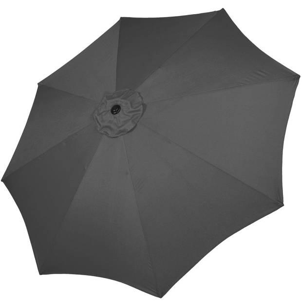 Parasol Parasols Kantelbaar Met Ventilatie Antraciet Ø300 cm