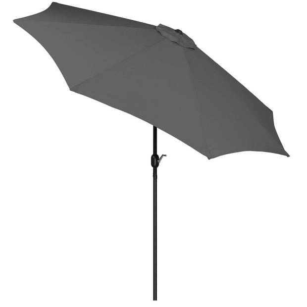 Parasol Parasols Kantelbaar Met Ventilatie Antraciet Ø300 cm