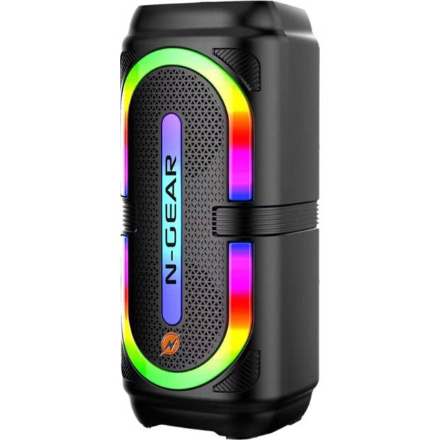 N-GEAR LGP24C - Bluetooth Speaker - Karaokeset - Partybox met Microfoon - Zwart