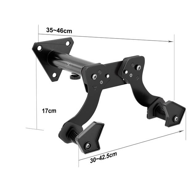 4toolz® Fiets Ophangbeugel Diepte Verstelbaar - Wandbeugel voor fiets