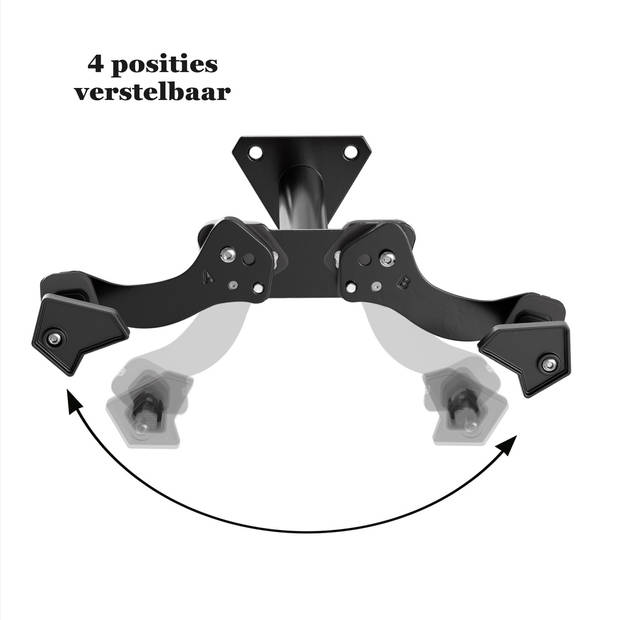 4toolz® Fiets Ophangbeugel Diepte Verstelbaar - Wandbeugel voor fiets