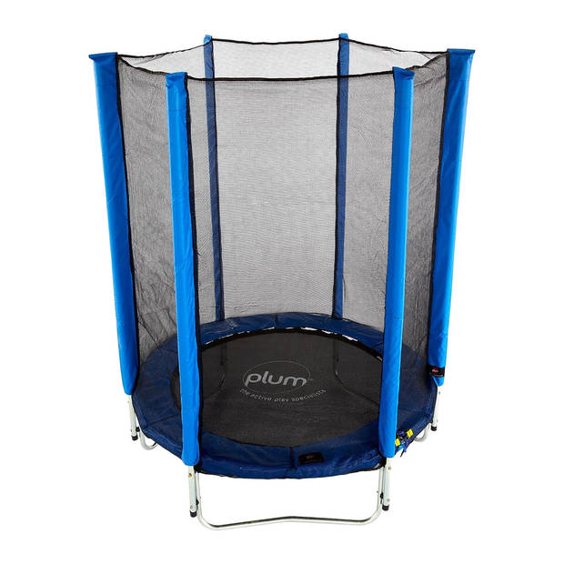 Plum trampoline Junior met veiligheidsnet blauw 4ft