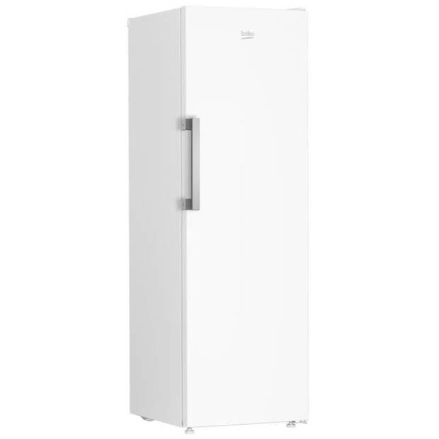 Multifunctionele koelkast met één deur - BEKO - B1RMLNE444W - Geventileerd koud - Klasse E - 365 L - 186,5 x 59,7 x 70,9