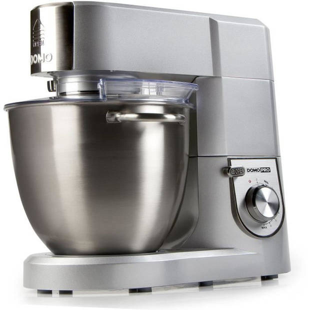 DOMO DO9231KR Foodprocessor - 1200 W - 6 L - 8 snelheden + Pulse - Grijs