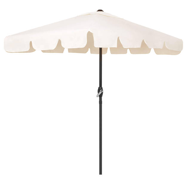 Springos Parasol Parasols Kantelbaar Met Ventilatie Ecru 200 X 130 cm