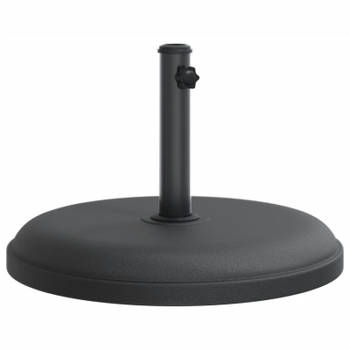 vidaXL Parasolvoet voor stokken van Ø32/35/38 mm 25 kg rond