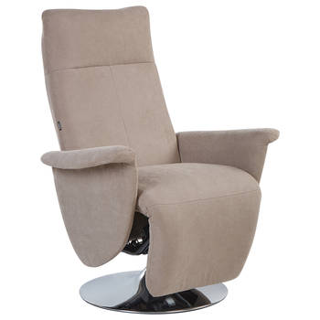 Beliani PRIME - TV-fauteuil-Beige-Polyester