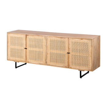 Lewis & Loft Dressoir Lucas – Met 4 deuren – FSC® mangohout