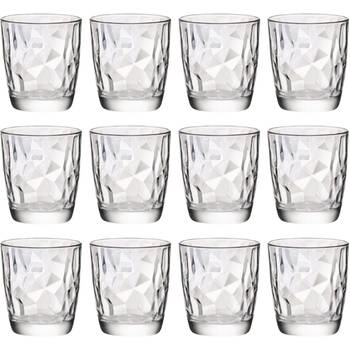 Bormioli Rocco Waterglazen set Diamond - 300 ml - 12 stuks