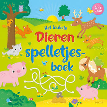 Het leukste dieren spelletjesboek (5-7j)