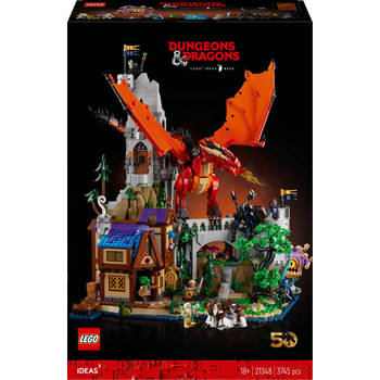 LEGO Ideas Dungeons & Dragons - het verhaal van de rode draak - 21348