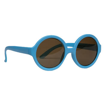 Melleson Eyewear Lenny - Kinderzonnebril - Blauw - Buigbaar - Lichtgewicht - UV400 Bescherming - Stijlvol