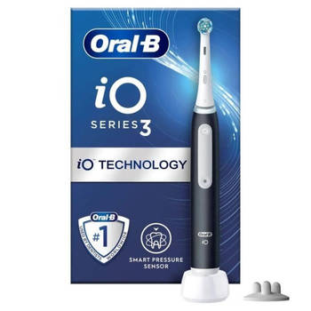 Elektrische tandenborstel - ORAL-B - IO3 Matzwart - 3D oscillo-rotatie/pulsatie - Werkt op batterijen