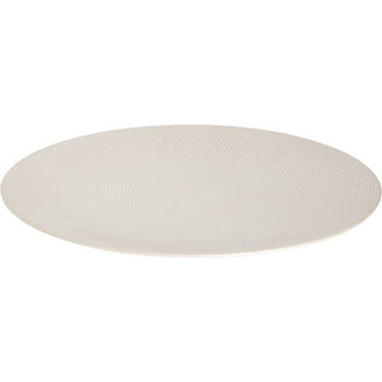 Palmer Bord Leaf 27 cm Wit Stoneware 1 stuk