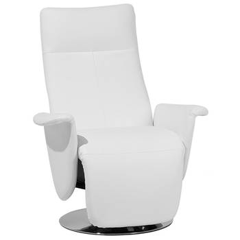 Beliani PRIME - TV-fauteuil-Wit-Kunstleer