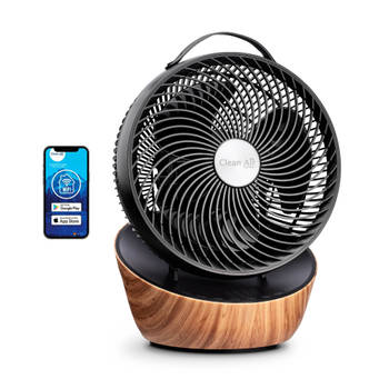 Clean Air Optima® Wood design circulator-ventilator CA-403 Smart