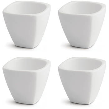 BonBistro Eierdop Yong Squito - Wit - 4 stuks