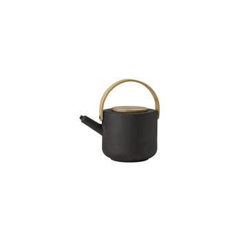 Stelton Theepot Theo Black 1.25 Liter