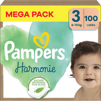 Pampers - Harmonie - Maat 3 - Mega Pack - 100 stuks - 6/10 KG