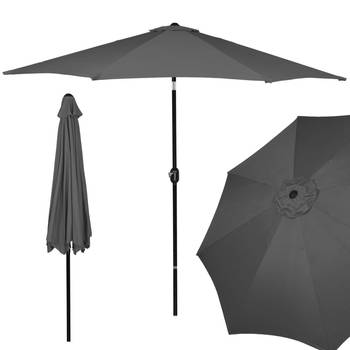 Parasol Parasols Kantelbaar Met Ventilatie Antraciet Ø300 cm