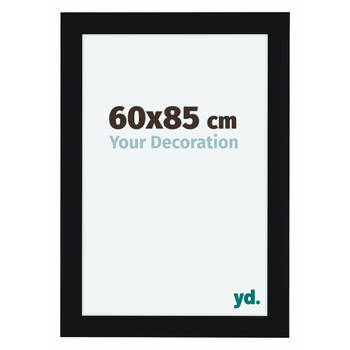 Fotolijst 60x85cm Zwart Hoogglans MDF Como