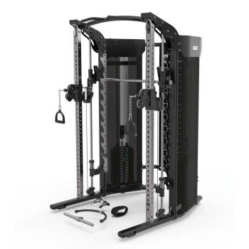 Toorx Professional ASX-7000 3-in-1 Dual Pulley Smith Machine & Rack