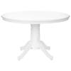 Beliani AKRON - Ronde tafel-Wit-MDF