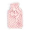 Giftdecor Warmwater kruik - 1.8 liter - hoes in het roze - winter kruiken - Kruiken