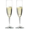 Riedel Champagne Glazen / Flutes Vinum - 2 stuks