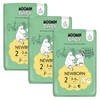 Moomin Baby - Eco Wegwerpluiers - Maat 2 - Nordic Swan Ecolabel - Dermatologisch Getest - CO2 Neutraal