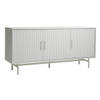 Giga Living - Dressoir Greige Metaal/MDF - 3-Deuren - 160x45x75cm - Palma