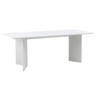 Giga Living - Eettafel Rechthoek 200cm - Greige MDF - 90x200x75cm - Palma