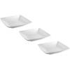 BonBistro Diep Bord Yong Squito 22 x 22 cm - Wit - 3 stuks