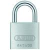 Abus Titalium 64Ti/30 hangslot 30 x 5 mm zilver