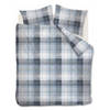 Beddinghouse Flanel dekbedovertrek Filip - Blauw - 2-Persoons 200x200/220 cm