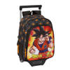 Schoolrugzak met Wielen Dragon Ball Zwart 27 x 33 x 10 cm