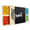 ToyTales 66231 - Puzzelplaat met opberglades - met beschermdoek - voor 1500 stukjes - 90 x 67 x 4,5 cm