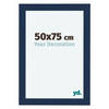 Fotolijst 50x75cm Donkerblauw Geveegd MDF Como