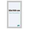 Fotolijst 50x100cm Wit Hoogglans MDF Como