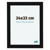 Fotolijst 24x32cm Zwart Hoogglans MDF Como