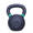 Kettlebell gietijzer - 24 kg - Zwart/Groen