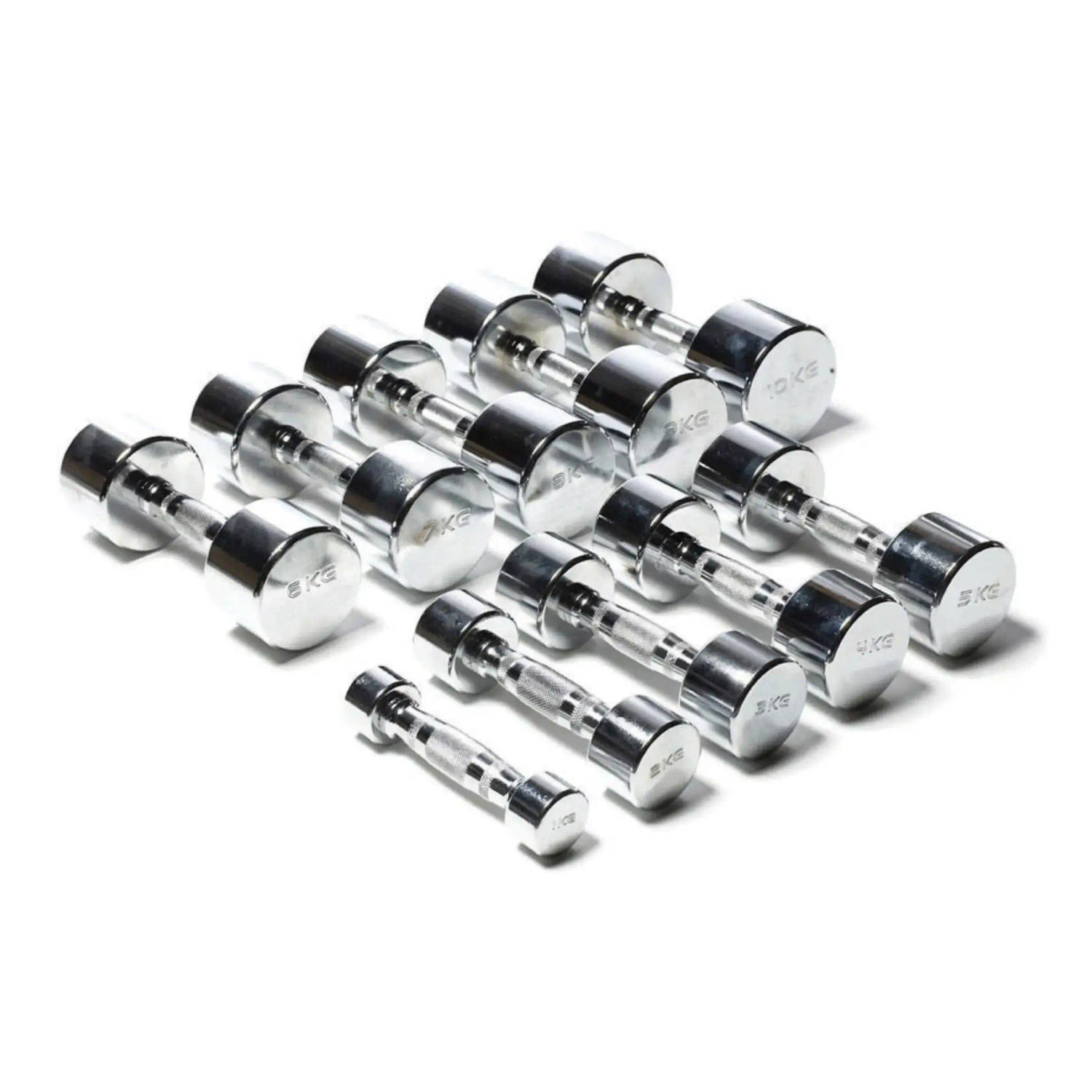 Toorx Fitness MC Chromen Dumbbell (1 - 10 kg) - per stuk 1 kg