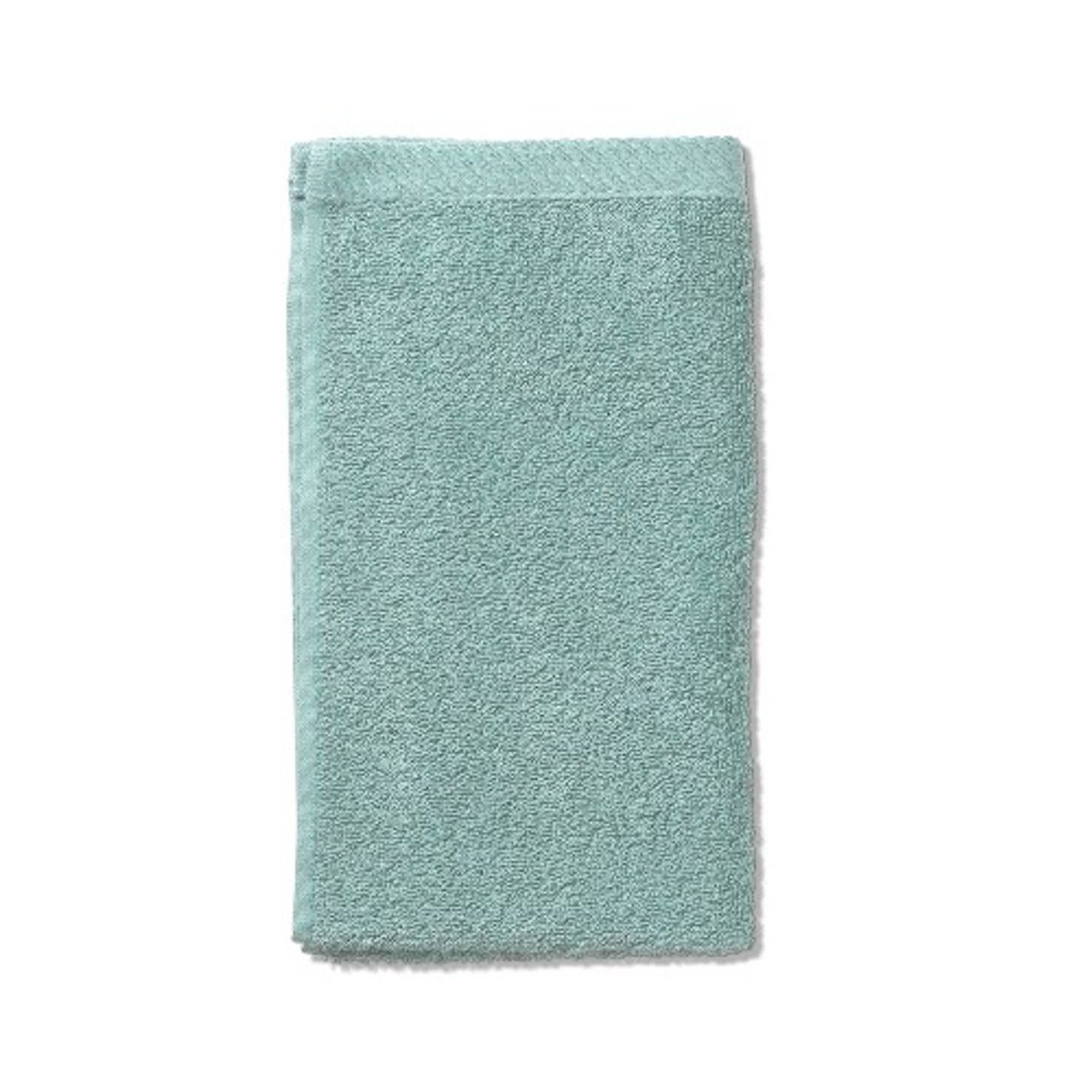 Kela Badkamer Ladessa Gastendoek Mint Green 30x50 cm Set van 3 Stuks