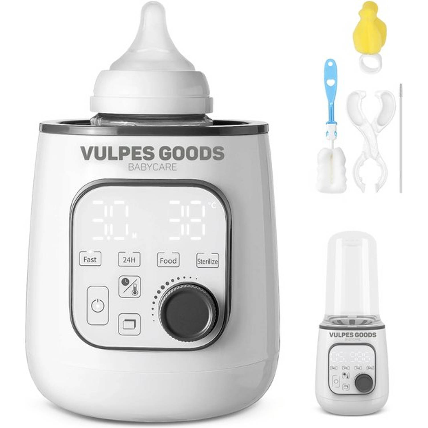 Vulpes Goods® BabyCare - Flessenwarmer Deluxe