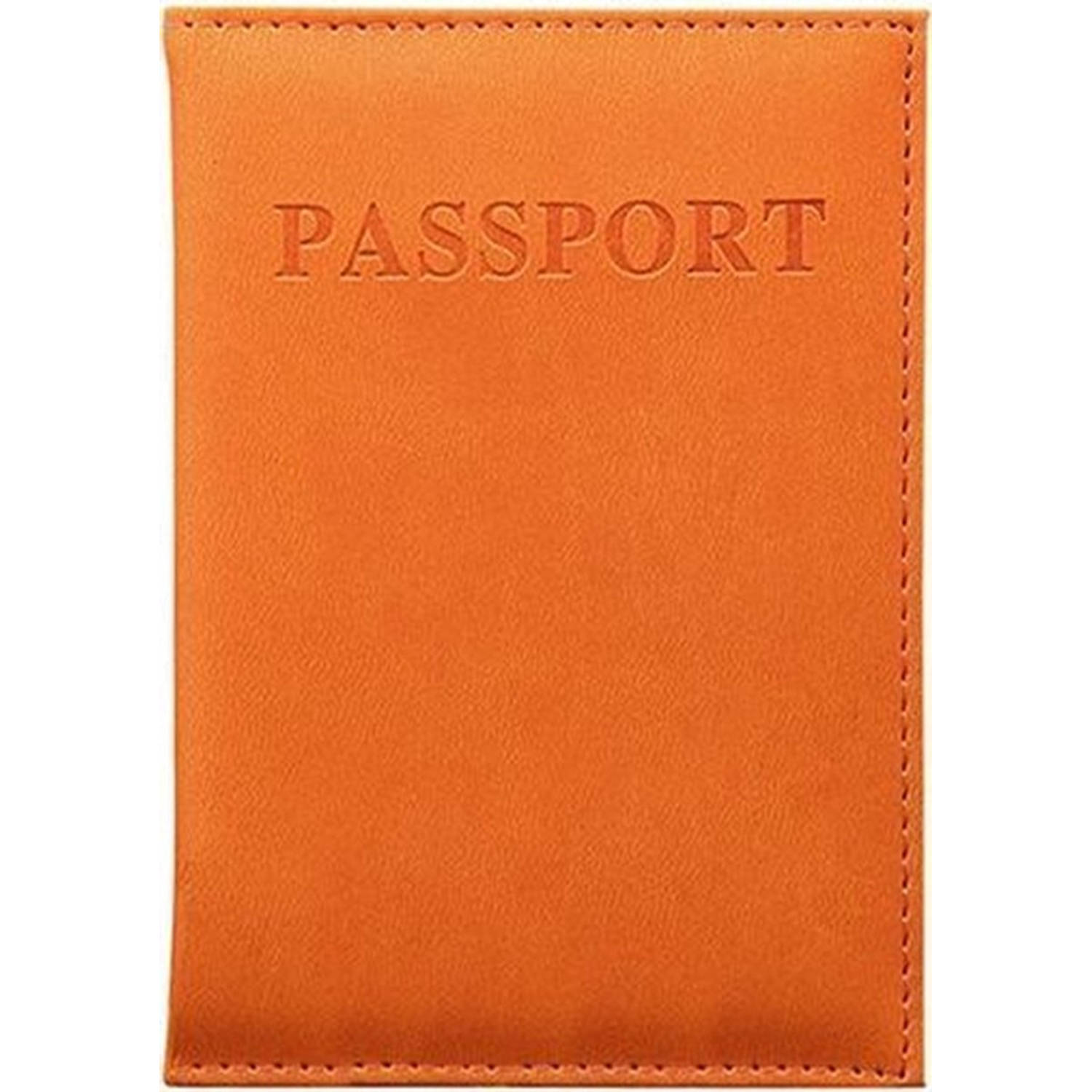 Knaak Oranje Paspoort Protector - Beschermhoes - Paspoorthouder - Cover - Mapje