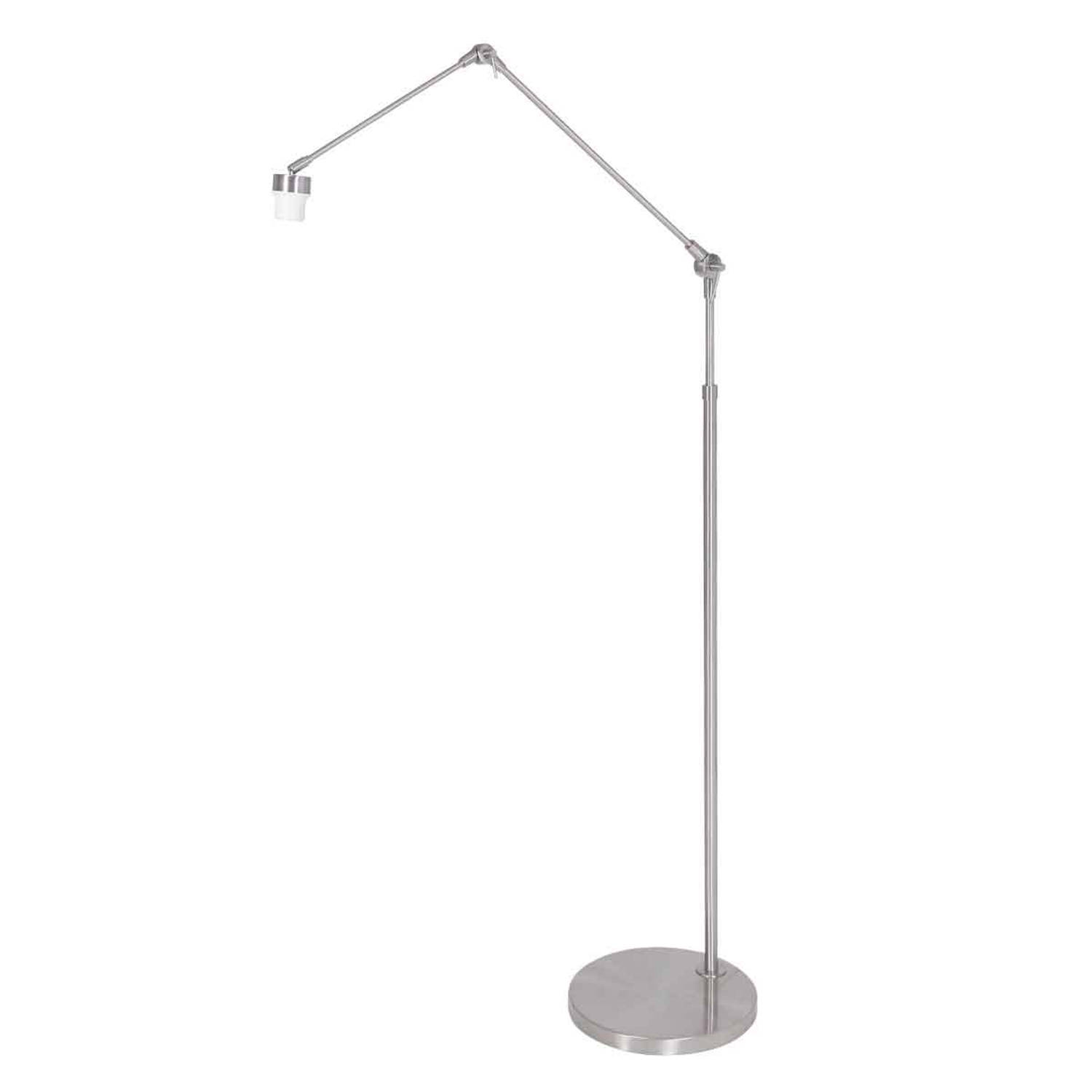 Lightning Moderne Vloerlamp 1-l. Maxi Knik Zilver