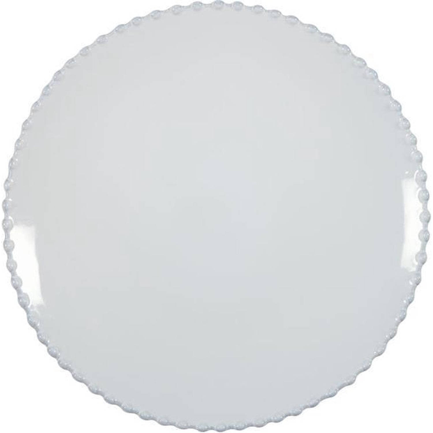 Costa Nova & Casafina - Dinerbord 'Pearl' (Wit, 28cm)