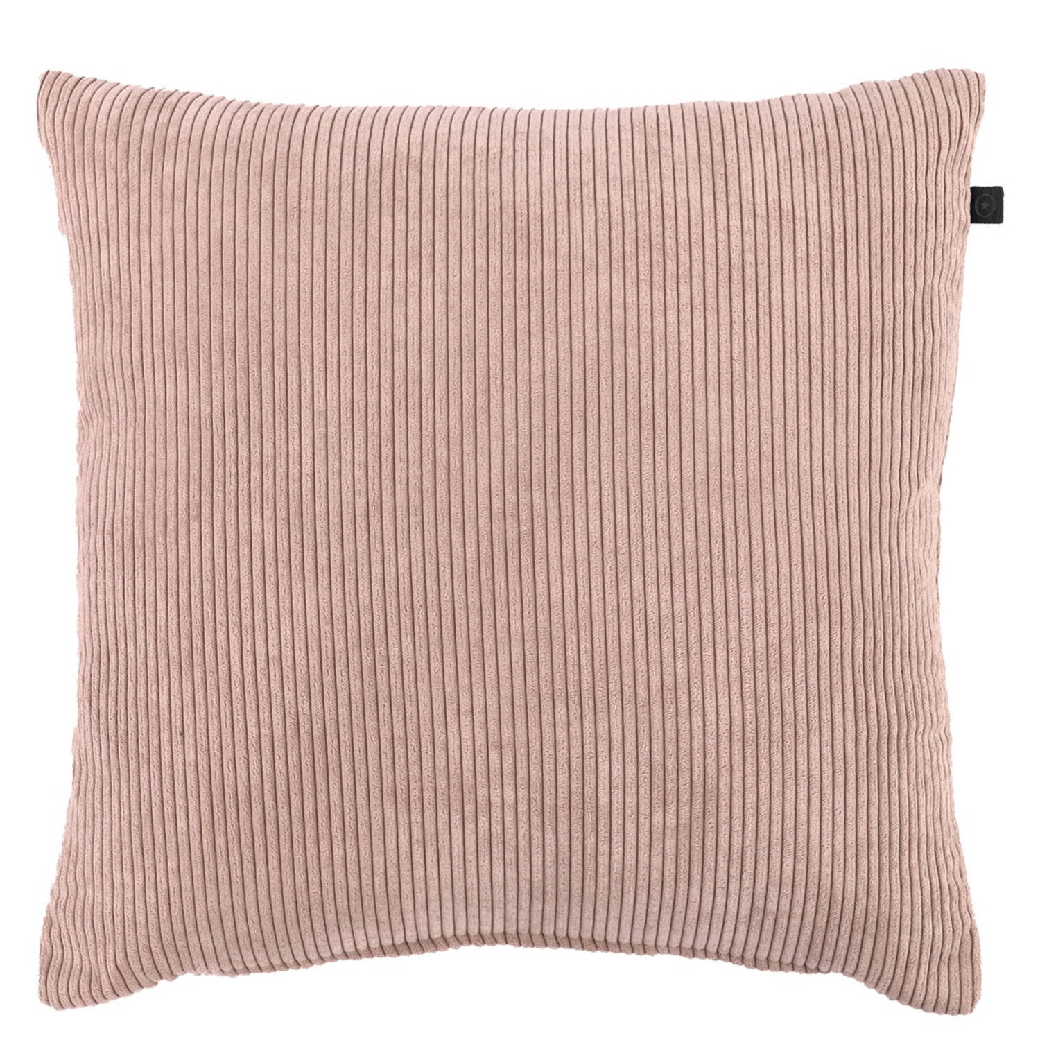 Overseas - Sierkussen 'Rib' (45 x 45cm, Rose dust)