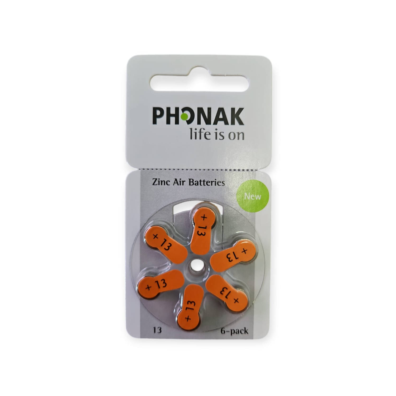 Phonak P13 hoortoestel batterij