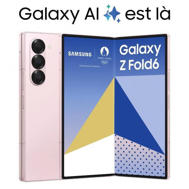 SAMSUNG Galaxy Z Fold6 Smartphone Roze 1TB